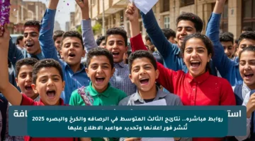 روابط مباشرة.. نتائج الثالث المتوسط في الرصافة والكرخ والبصرة 2025 تُنشر فور إعلانها وتحديد مواعيد الاطلاع عليها